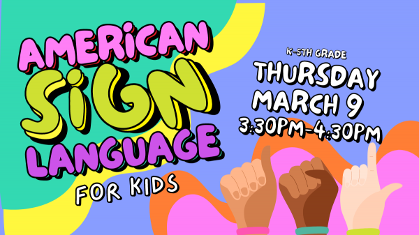Image for event: American Sign Language for Kids