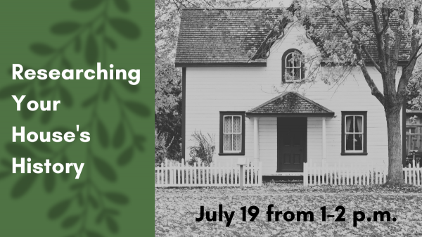 Image for event: Researching Your House&rsquo;s History