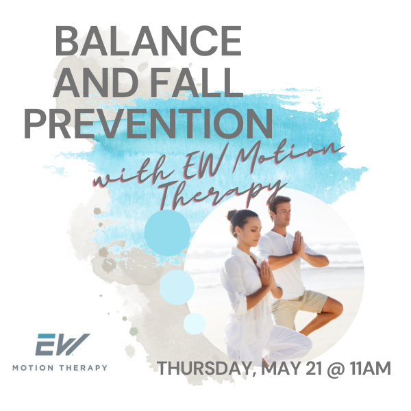 Image for event: Balance and Fall Prevention with EW Motion Therapy