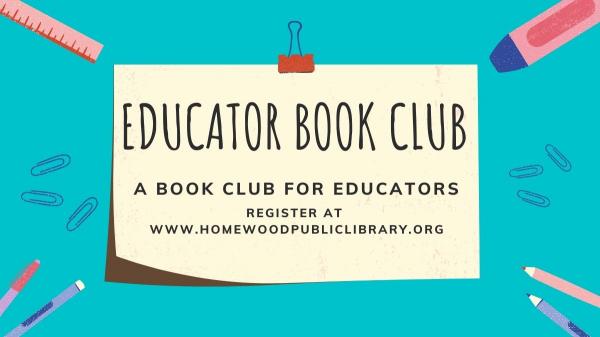 Image for event: Educator Book Club