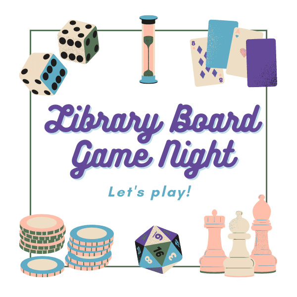 Image for event: Game Night at the Library