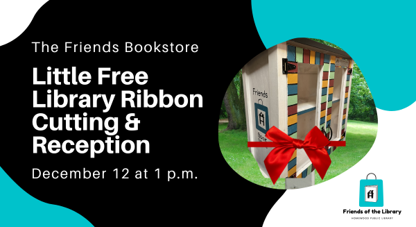 Image for event: Little Free Library Ribbon Cutting and Reception
