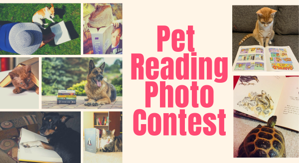 Image for event: Pet Reading Photo Contest