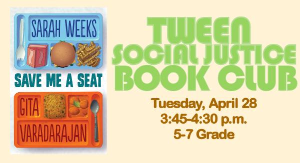 Image for event: Tween Social Justice Book Club  