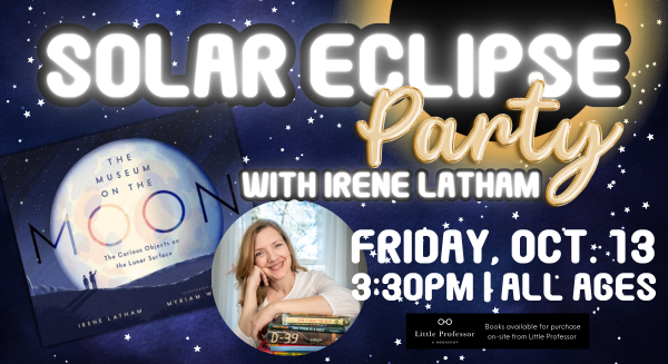 Image for event: Solar Eclipse Party with Author Irene Latham!