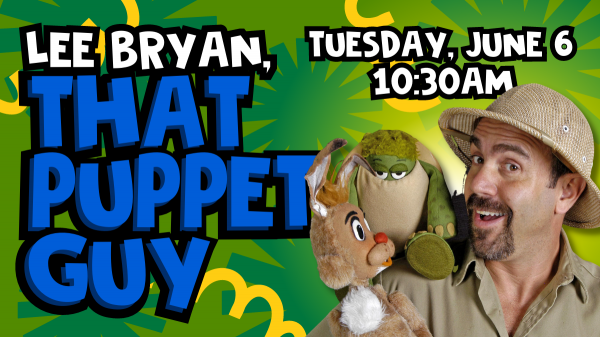 Image for event: Lee Bryan: That Puppet Guy