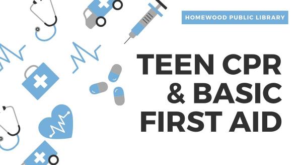 Image for event: Teen CPR and Basic First Aid