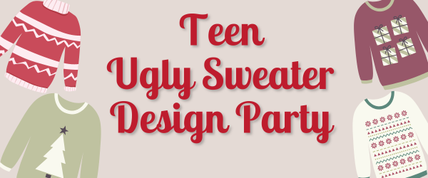 Image for event: Ugly Sweater Design Party