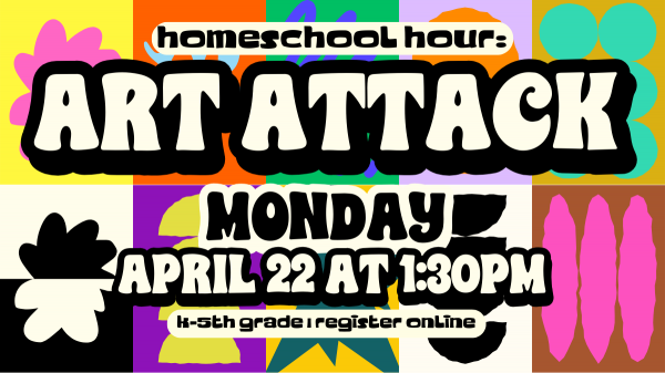 Image for event: Homeschool Hour: Art Attack! 