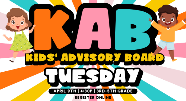 Image for event: Kids' Advisory Board (KAB)