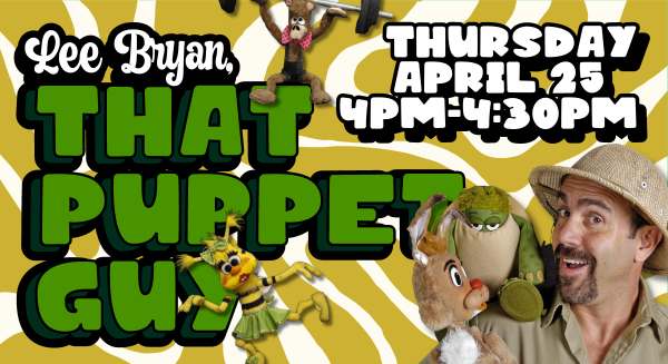 Image for event: That Puppet Guy, Lee Bryan 