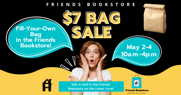 Image for event: Friends Bookstore $7 Bag Sale